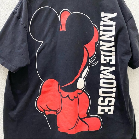 Vintage 80s Disney Designs Minnie Mouse Double Sided Single Stitch T-Shirt 2XL - Picture 4 of 12